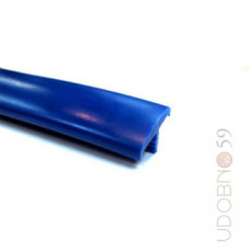 Профиль врезной Т- образный 16 мм синий глянец, RAL 5017